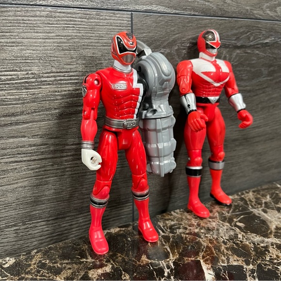Time Force Power Rangers and Cyberarm Power Ranger - Picture 2 of 7